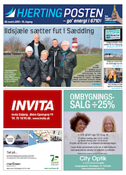 Hjerting Posten forside marts 2015